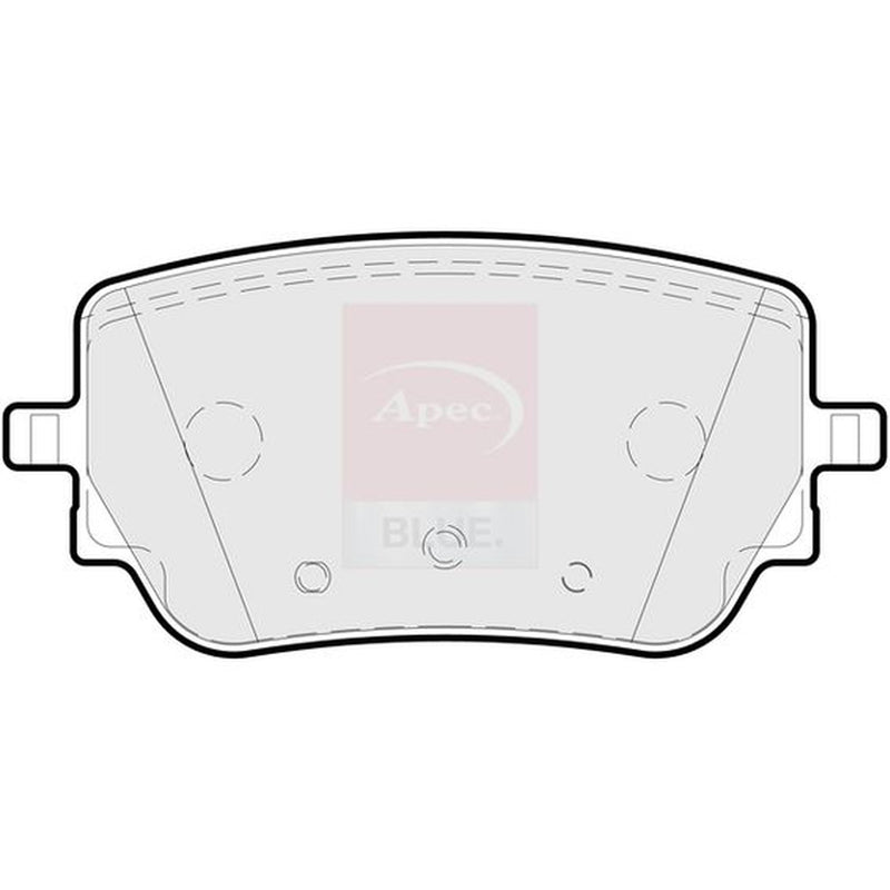 Apec Rear Brake Pad Set PD3937