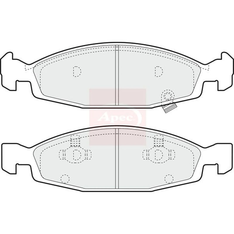 Apec Front Brake Pad Set PAD1131