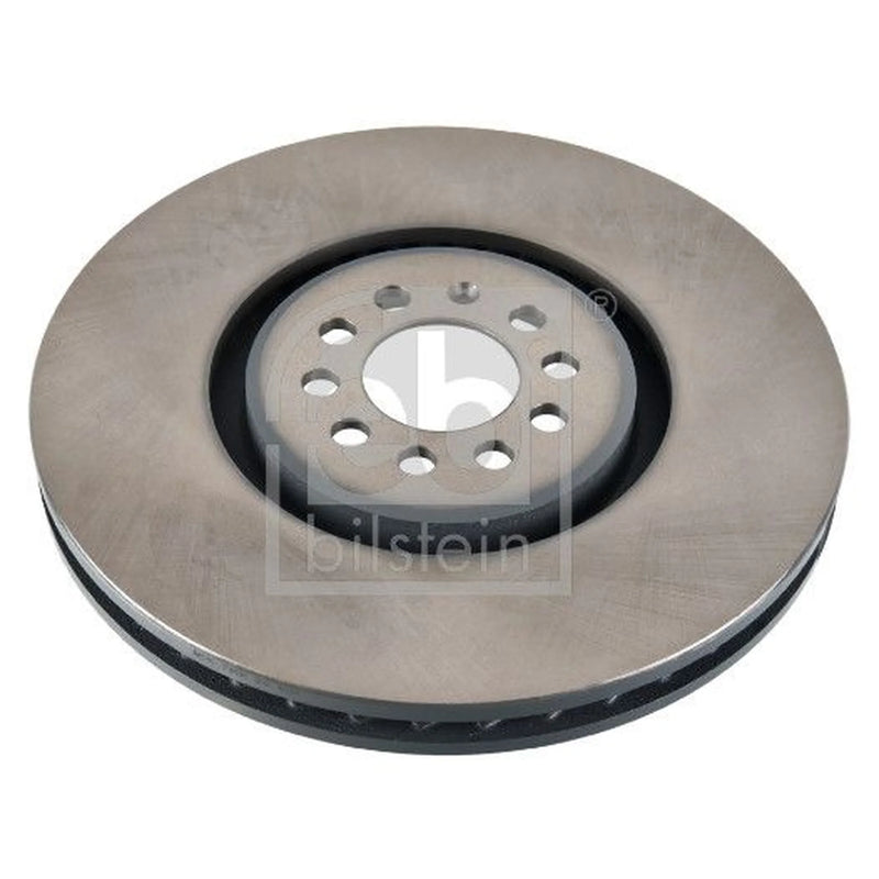 Febi 2 x Front Internally Vented Brake Discs 108206