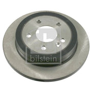 Febi 2 x Solid Rear Brake Discs 21923
