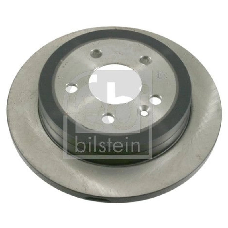 Febi 2 x Solid Rear Brake Discs 21923