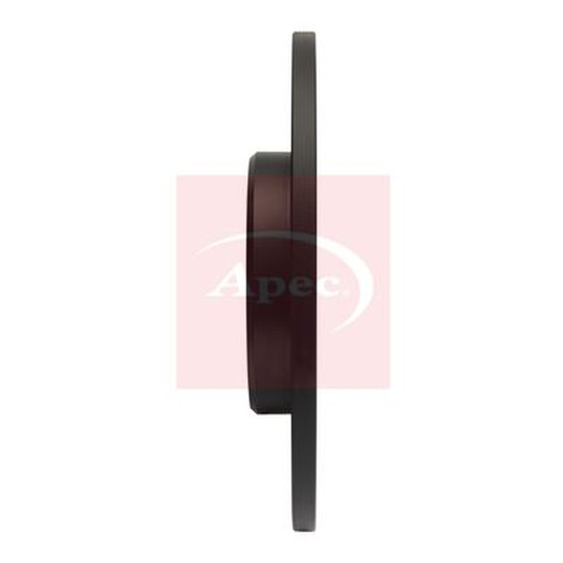 Apec 2 x Solid Rear Brake Discs DSK3142