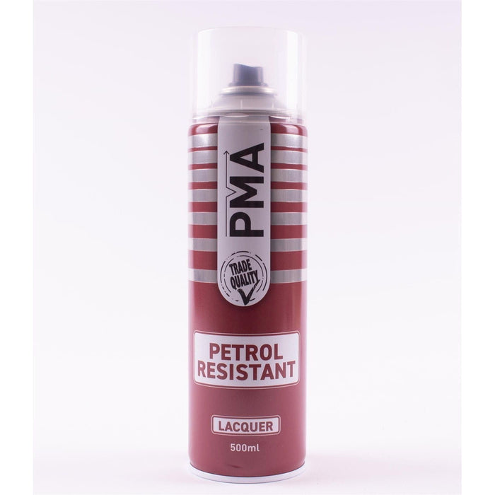 2x PMA Professional Petrol Resistant Lacquer 500ml Spray Paint High Coverage PMA  - Town Parts