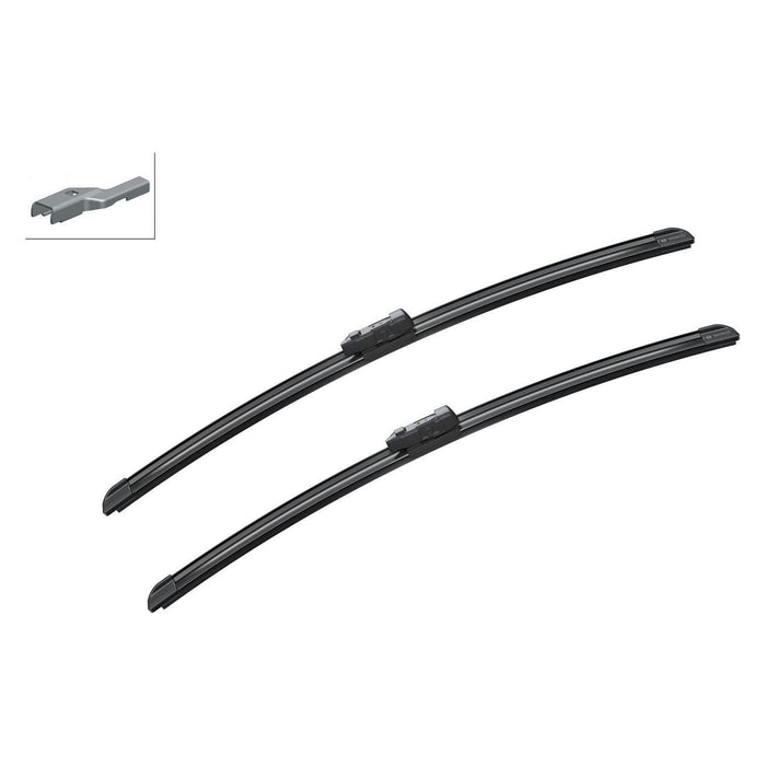 Bosch Aerotwin Flat Blade A052S Front Window Windscreen Wiper Blade Set Pair Bosch  - Town Parts