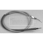 Borg & Beck Handbrake Cable Left Rear BKB3010