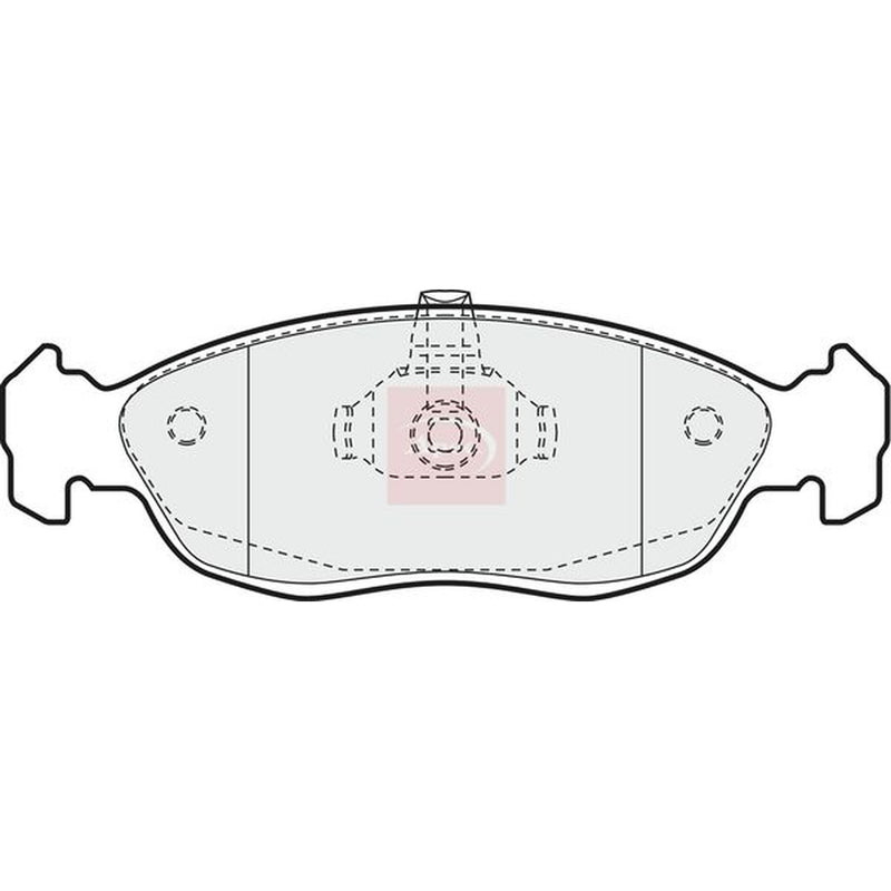 Apec Front Brake Pad Set PAD951