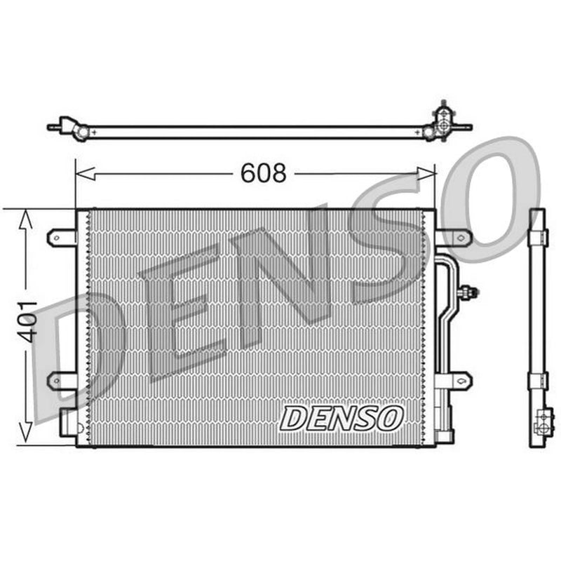 Denso Air Conditioning Condenser DCN02011