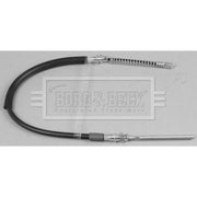 Borg & Beck Handbrake Cable Left Rear BKB2337