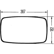 Hella Door / Wing Mirror both sides 8SB 003 978-041
