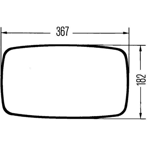Hella Door / Wing Mirror both sides 8SB 003 978-041
