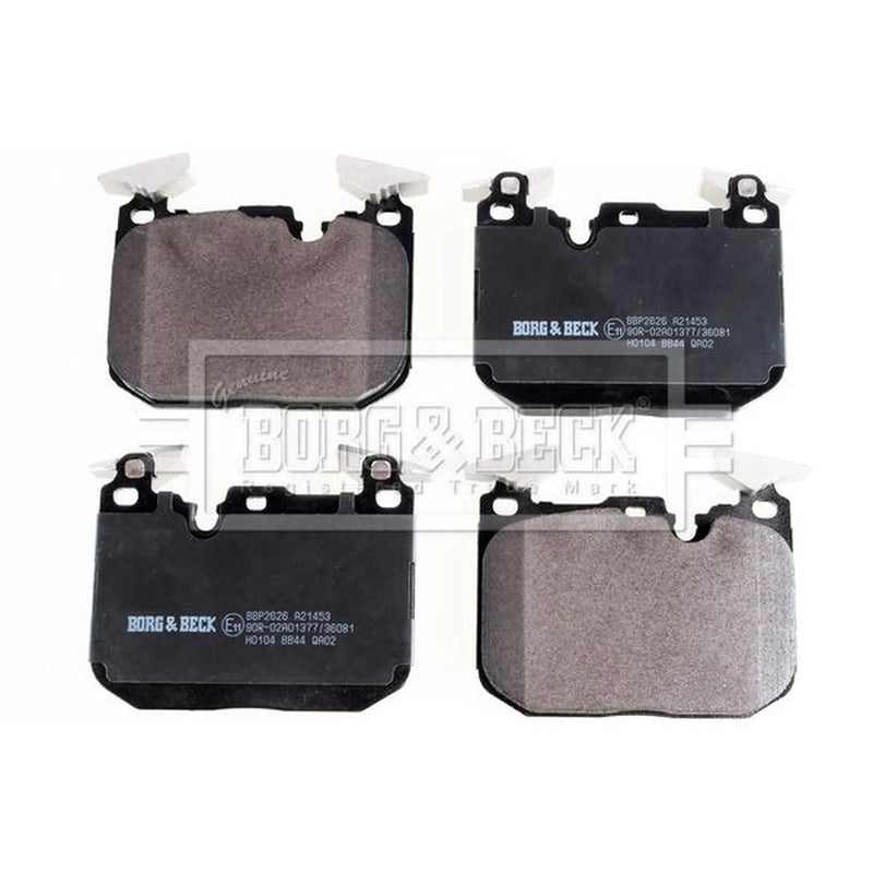 Borg & Beck 4 x Front Brake Pad Set BBP2626