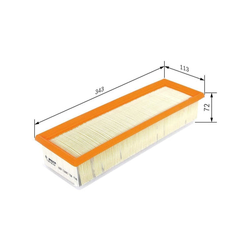 Genuine Bosch Car Air Filter S0459 Fits Bmw X3 Xdrive 20D - 2.0 - 14-17 F0264004 Bosch  - Town Parts