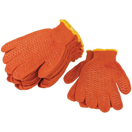 Draper Non-Slip Work Gloves, Extra Large (Pack of 10) 82750 Draper  - Town Parts