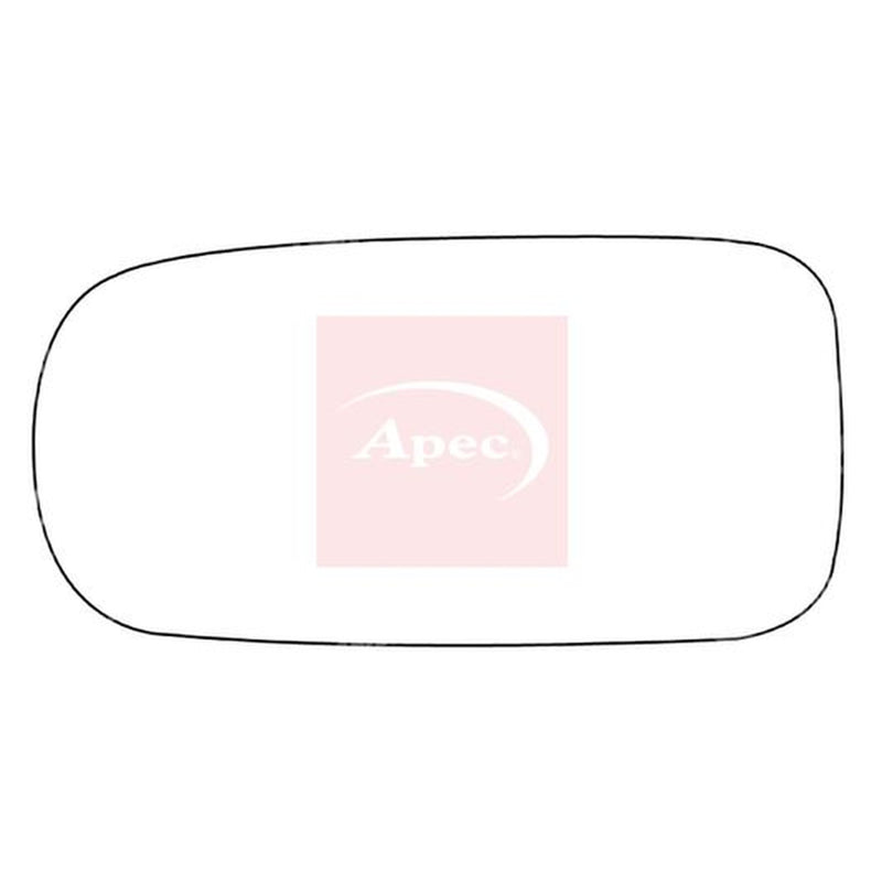 Apec Exterior Wing Mirror Glass Left AMS2716
