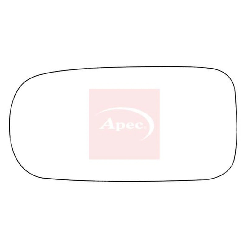 Apec Exterior Wing Mirror Glass Left AMS2716