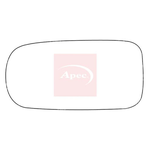 Apec Exterior Wing Mirror Glass Left AMS2716