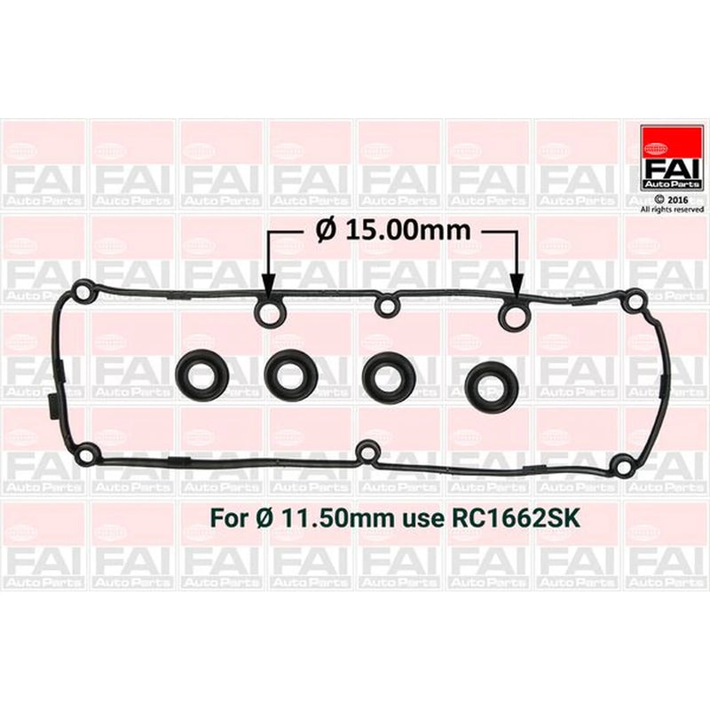 FAI Cylinder Head Cover Gasket RC1663SK