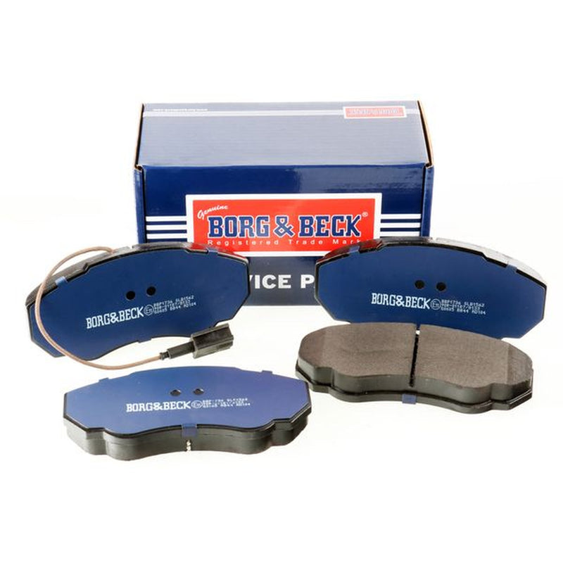 Borg & Beck 4 x Front Brake Pad Set BBP1736