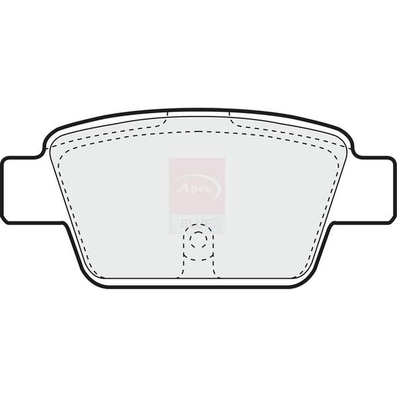 Apec Rear Brake Pad Set PD3128