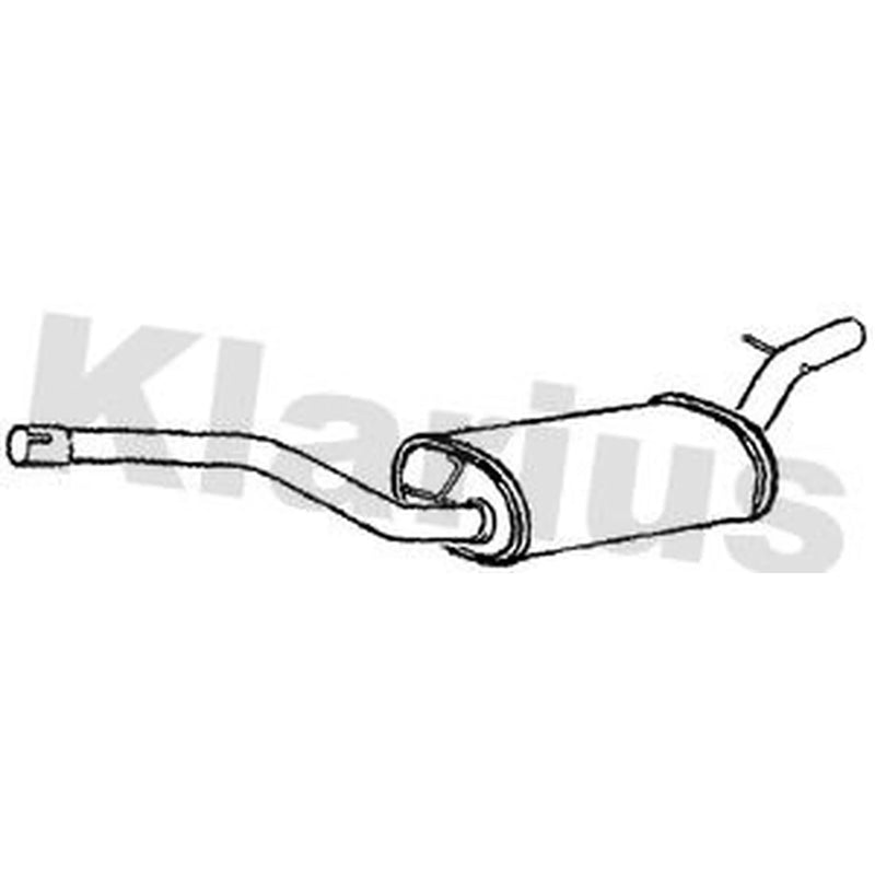 Klarius Box With Centre Pipe Centre FE929T