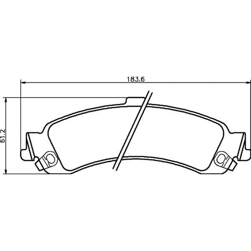 Mintex Brake Pad Set MDB2322