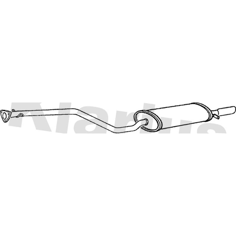 Klarius Box With Tail Pipe Rear PS10J