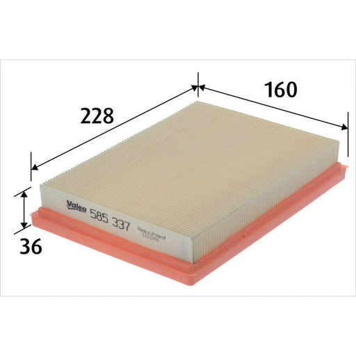 Valeo Engine Air Filter 585337