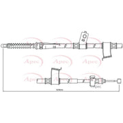 Apec Handbrake Cable Left Rear CAB1079