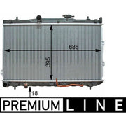 Mahle Engine Radiator CR 1336 000P