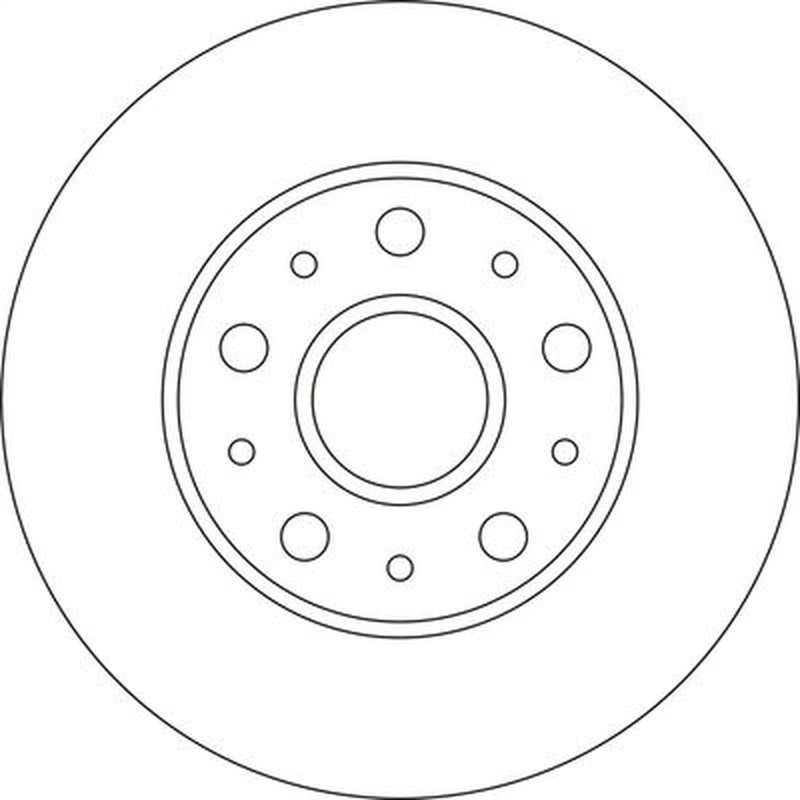 Abtex 2 x Vented Front Brake Discs BD1978V