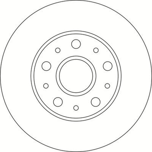 Abtex 2 x Vented Front Brake Discs BD1978V