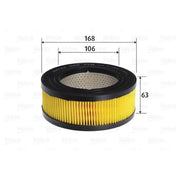 Valeo Engine Air Filter 585779