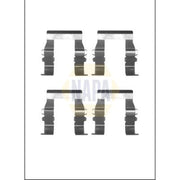 NAPA Brake Pad Accessory Fitting Kit Front NFK1360