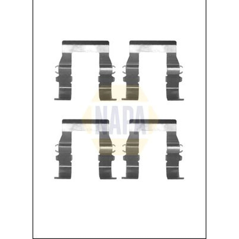 NAPA Brake Pad Accessory Fitting Kit Front NFK1360
