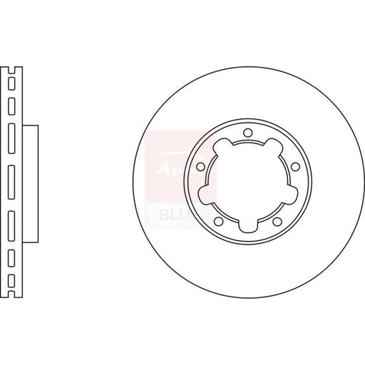 Apec Front Brake Discs SDK6694
