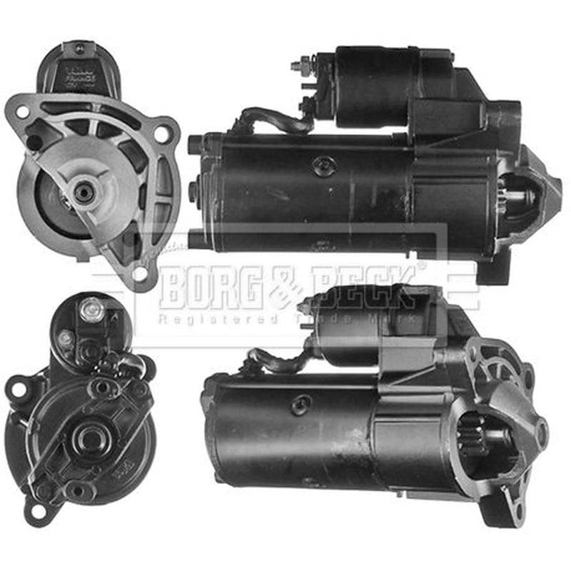 Borg & Beck Starter Motor 12V 1.4kW 9 Teeth BST2070