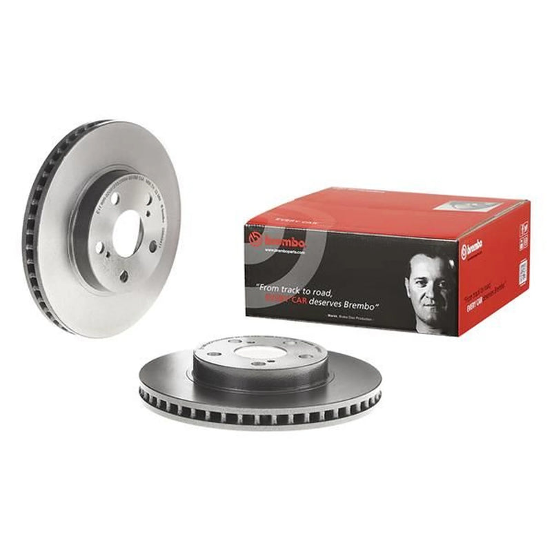 Brembo 2 x Internally Vented Front Brake Discs 09.B494.11