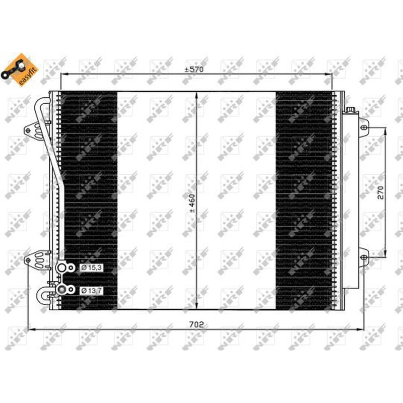 NRF Air Conditioning Condenser 35613