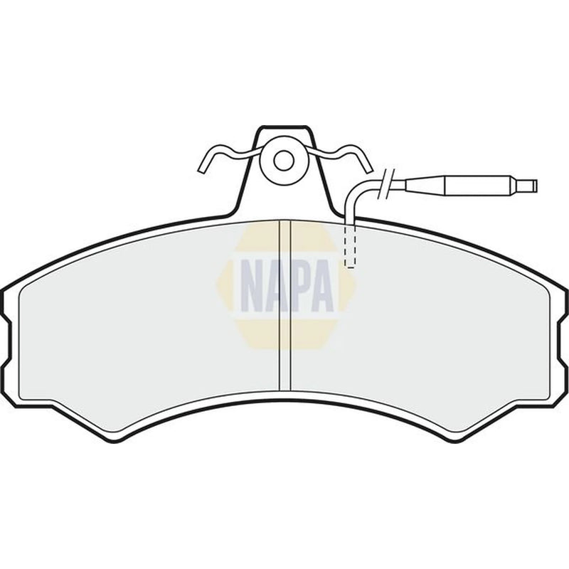 NAPA Front Brake Pad Set NBP1846
