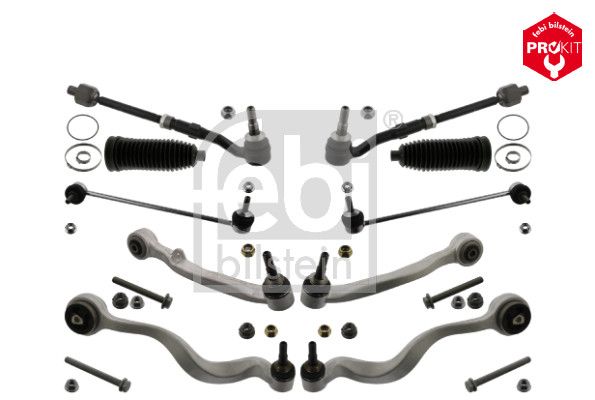 Febi Wheel Suspension Control/Trailing Arm Kit Front Right Aluminium