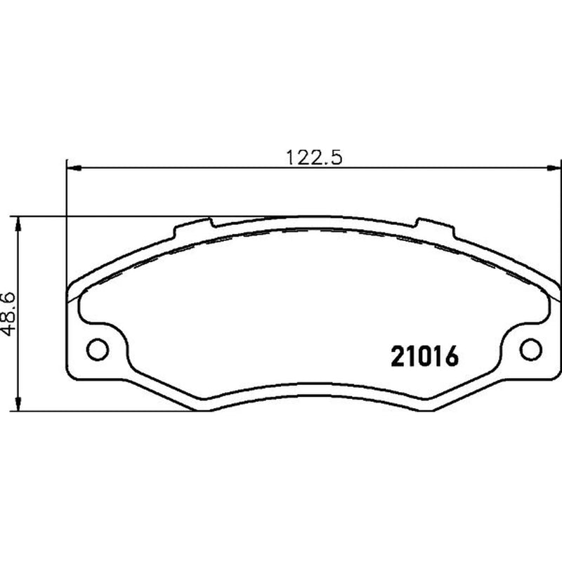 Mintex Front Brake Pad Set MDB1355