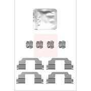 Apec Brake Pad Accessory Fitting Kit Front KIT1371