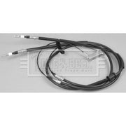 Borg & Beck Handbrake Cable Left Rear BKB2624