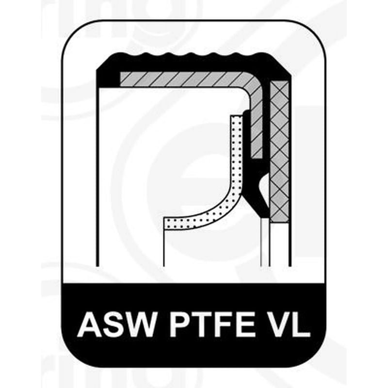 Elring Crankshaft Shaft Seal 120mm OD ID Wide 243.550