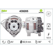 Valeo Car Alternator 12V 439205