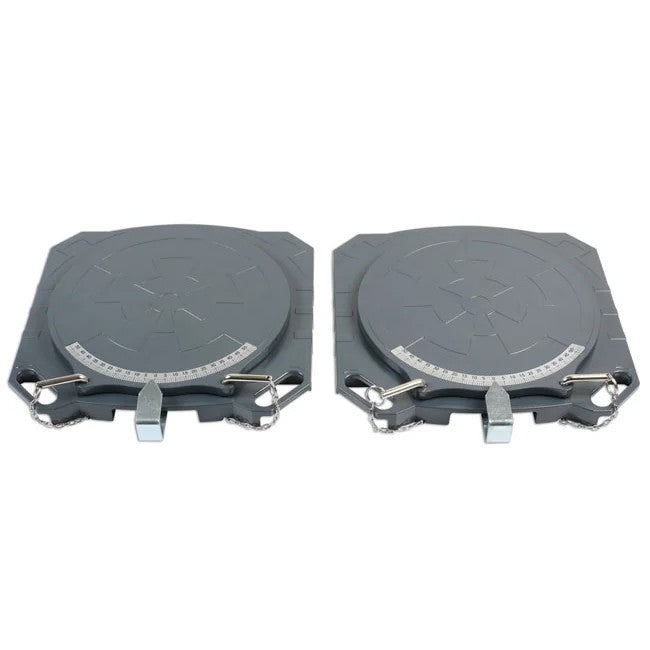 Gunson Steering Turntables - Aluminium 4000kg (Pair) - GPL