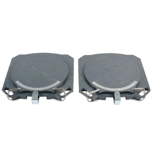 Gunson Steering Turntables - Aluminium 4000kg (Pair) - GPL