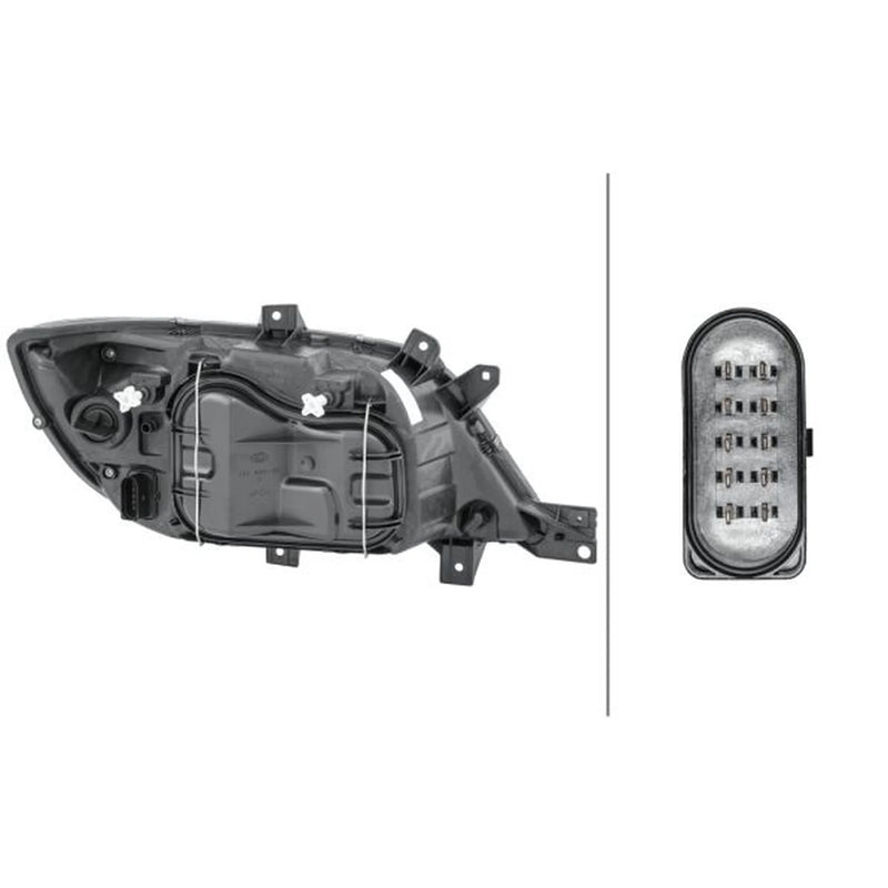 Hella Headlight Headlamp W21/5W Left 1EH 246 047-211