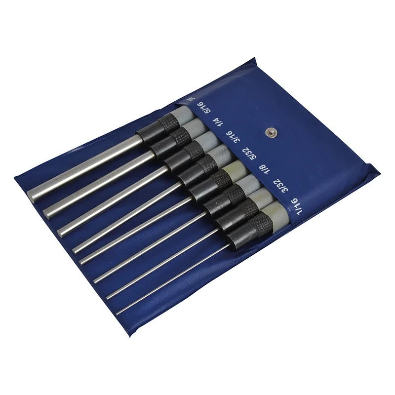 Faithfull Long Series Pin Punch Set, 8 Piece - FAIPPSET8RHL