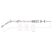 Apec Clutch Control Cable Pull CAB5018